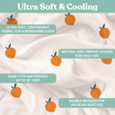 Juicy Queen Ultra-Soft 6-Piece Microfiber Sheet Set – Lightweight, Wrinkle-Free, Deep Pocket Bedding for All Bed Sizes