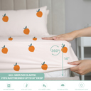 Juicy Full/Double Ultra-Soft 6-Piece Microfiber Sheet Set – Lightweight, Wrinkle-Free, Deep Pocket Bedding for All Bed Sizes