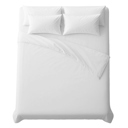 White Queen Ultra-Soft 6-Piece Microfiber Sheet Set – Lightweight, Wrinkle-Free, Deep Pocket Bedding for All Bed Sizes