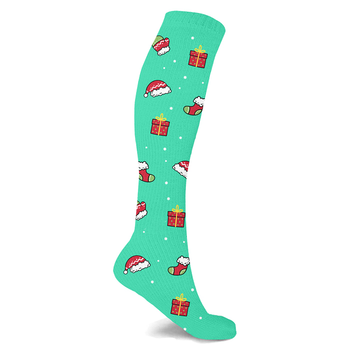 Comfort & Joy Holiday Compression Socks-3 Pair