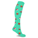 Multicolored L-XL Comfort & Joy Holiday Compression Socks-3 Pair