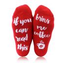 Medium 4-Pairs: Patterned Novelty Socks If You Can Read This Bring Me Socks