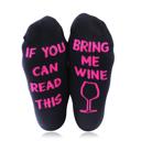 Medium 4-Pairs: Patterned Novelty Socks If You Can Read This Bring Me Socks