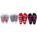 Large 4-Pairs: Patterned Novelty Socks If You Can Read This Bring Me Socks