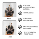 Puppy Portable Silicone Pet Dog Cat Paw Feet Cleaning Brush Bottle