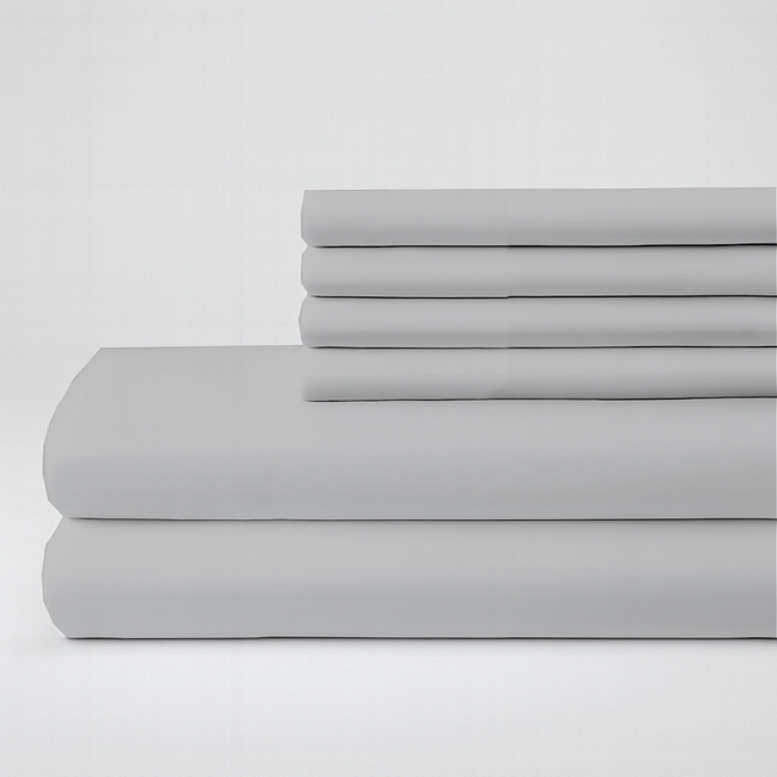 Hotel Luxury 2000 Series 6-Piece Rayon from Bamboo Cooling Bed Sheet Set