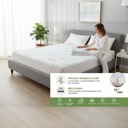 Queen Premium Bamboo & Terry Cloth Fitted Mattress Leak Protector (80" x 60")