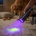 1-Pack Pet Urine Detector UV Flashlight 12 LED Portable Black Light for Locating Pet Stains on Carpet, Furniture & Floors 1 and 2 pack