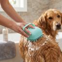 1-Pack Soft Silicone Pet Bath Brush with Shampoo Dispenser Easy Grooming & Massage Scrubber for Dogs & Cats (1 or 2 Pack)
