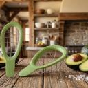 Green Stainless Steel Avocado Cuber Tool Wire Grid Dicer & Slicer for Perfect Even Cubes Ergonomic Kitchen Gadget for Salads & Guacamole