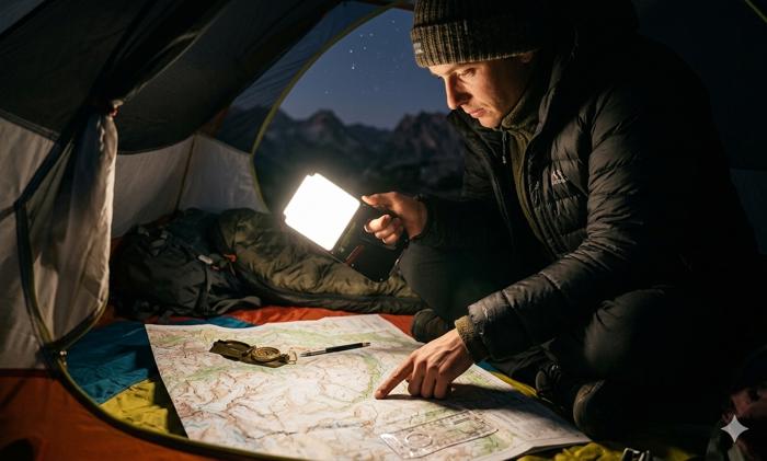 Emergency Beacon Camping Light Ultra Slim Portable LED for Hiking, Fishing, Hurricane & Outdoor Use