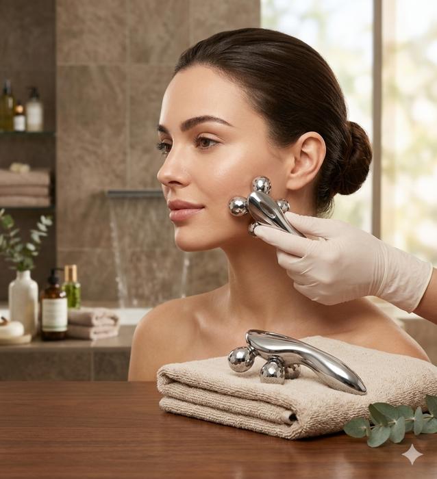 3D Pain Relief & Firming Massage Roller for Face & Body Skin Tightening, Anti-Cellulite & Slimming Tool