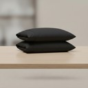 Black Queen 2-Pack Ultra Soft Rayon from Bamboo Cooling Pillowcase Soft & Durable Everyday Comfort