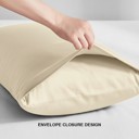 Cream King 2-Pack Ultra Soft Rayon from Bamboo Cooling Pillowcase Soft & Durable Everyday Comfort