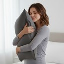 Dark Gray Queen 2-Pack Ultra Soft Rayon from Bamboo Cooling Pillowcase Soft & Durable Everyday Comfort