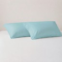 Aqua/Grey Queen 3-Piece Reversible Comforter Bedding Set with 2 Pillowcases, Lightweight Microfiber Construction, Soft Quilted Design for Year-Round Use, Available in Full/Queen & King/California King