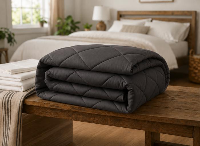 3-Piece Reversible Comforter Bedding Set with 2 Pillowcases, Lightweight Microfiber Construction, Soft Quilted Design for Year-Round Use, Available in Full/Queen & King/California King