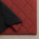 Black/Burgundy King 3-Piece Reversible Comforter Bedding Set with 2 Pillowcases, Lightweight Microfiber Construction, Soft Quilted Design for Year-Round Use, Available in Full/Queen & King/California King
