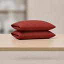Burgundy King 2-Pack Ultra Soft Rayon from Bamboo Cooling Pillowcase Soft & Durable Everyday Comfort