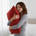 Burgundy Queen 2-Pack Ultra Soft Rayon from Bamboo Cooling Pillowcase Soft & Durable Everyday Comfort