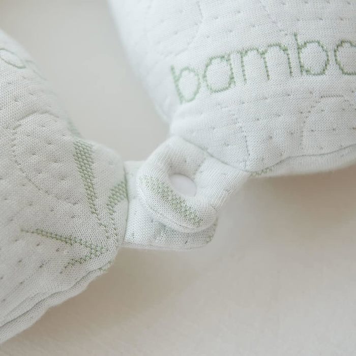 Comfortable Cooling Neck Bamboo Pillow for Sleeping Travel