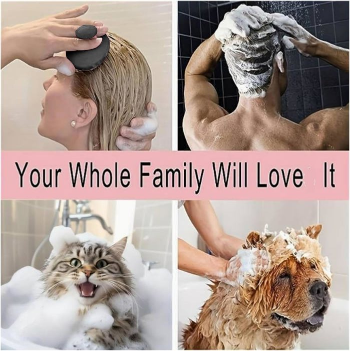 Wet And Dry Hair Scalp Massager Soft Shampoo Brush