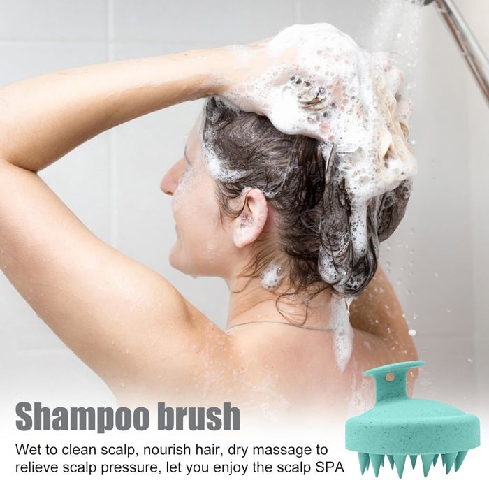 Wet And Dry Hair Scalp Massager Soft Shampoo Brush