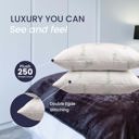  2-Pack | Soft & Plush Fiber Down Alternative Rayon from Bamboo Sleeping Pillow