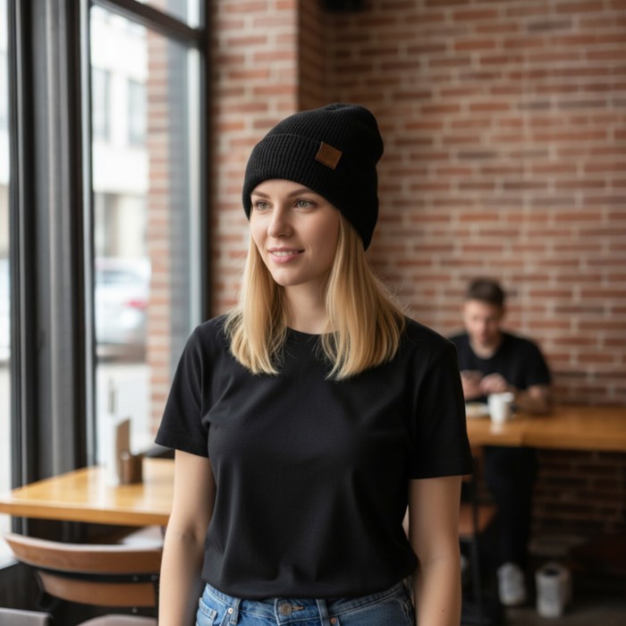 Trendy Women's Winter Beanie Soft Knitted Hat for Casual, Street Style & Cold Weather Wear