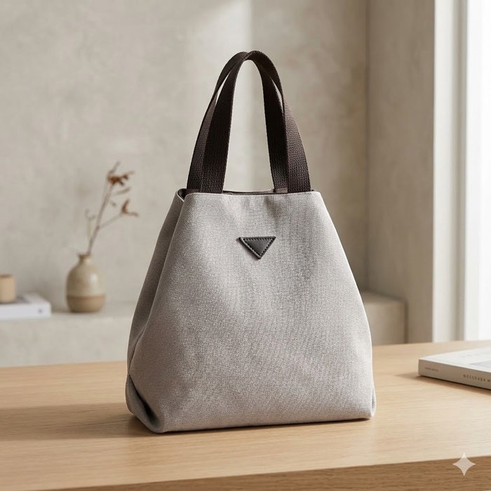Women's Timeless Vintage Canvas Handbag for Casual Use