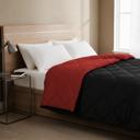 All-Season Lightweight Solid and Reversible Microfiber Comforter