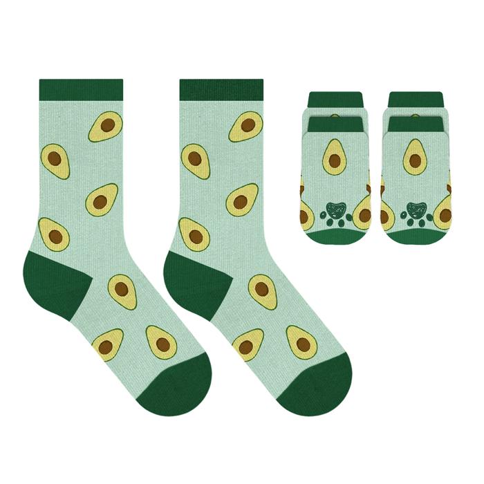 Funny Matching Pet & Owner Socks, Novelty Animal Lover Socks, Soft Comfortable Pet Lover Gift for Dog & Cat Owners
