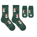 Light Bulb Set of 2 Funny Matching Pet & Owner Socks, Novelty Animal Lover Socks, Soft Comfortable Pet Lover Gift for Dog & Cat Owners