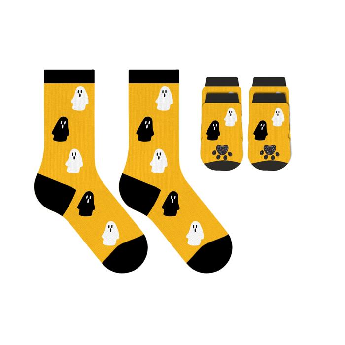 Funny Matching Pet & Owner Socks, Novelty Animal Lover Socks, Soft Comfortable Pet Lover Gift for Dog & Cat Owners