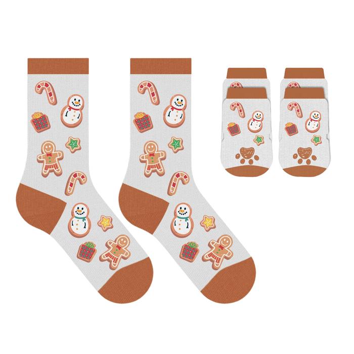 Funny Matching Pet & Owner Socks, Novelty Animal Lover Socks, Soft Comfortable Pet Lover Gift for Dog & Cat Owners