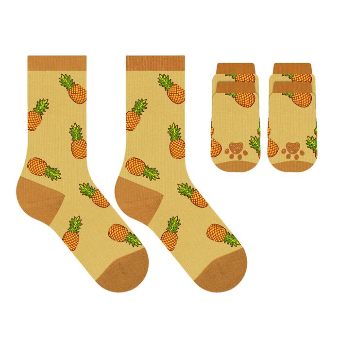 Funny Matching Pet & Owner Socks, Novelty Animal Lover Socks, Soft Comfortable Pet Lover Gift for Dog & Cat Owners