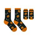 Pumpkin Set of 2 Funny Matching Pet & Owner Socks, Novelty Animal Lover Socks, Soft Comfortable Pet Lover Gift for Dog & Cat Owners