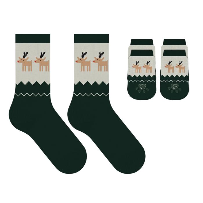 Funny Matching Pet & Owner Socks, Novelty Animal Lover Socks, Soft Comfortable Pet Lover Gift for Dog & Cat Owners