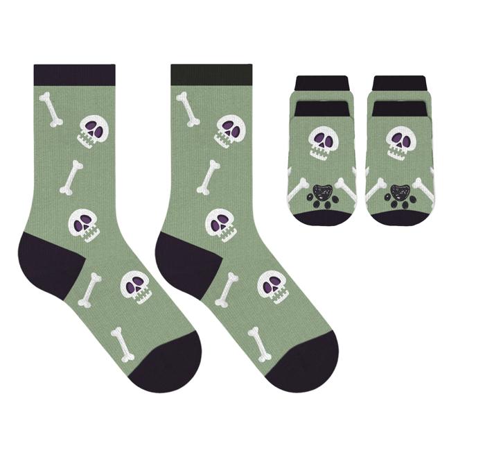 Funny Matching Pet & Owner Socks, Novelty Animal Lover Socks, Soft Comfortable Pet Lover Gift for Dog & Cat Owners