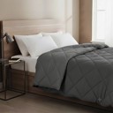  All-Season Lightweight Solid and Reversible Microfiber Comforter
