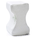 Memory Foam Knee Pillow for Side Sleepers with Rayon Derived from Bamboo Cover