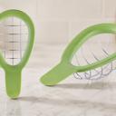  Stainless Steel Avocado Cuber Tool Wire Grid Dicer & Slicer for Perfect Even Cubes Ergonomic Kitchen Gadget for Salads & Guacamole