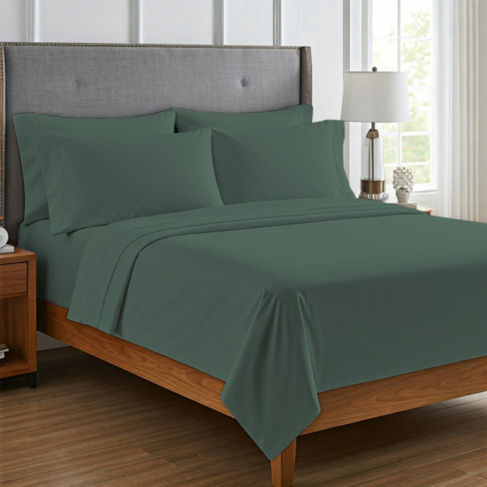 Ultra-Soft 6-Piece Microfiber Sheet Set – Lightweight, Wrinkle-Free, Deep Pocket Bedding for All Bed Sizes