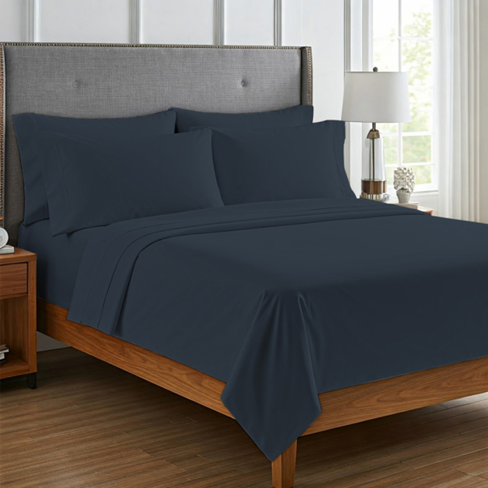 Ultra-Soft 6-Piece Microfiber Sheet Set – Lightweight, Wrinkle-Free, Deep Pocket Bedding for All Bed Sizes
