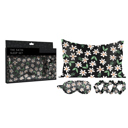 Floral Silky Satin Cozy Comfortable Blush Sleep Set for Restful Sleep and Radiant Skin.