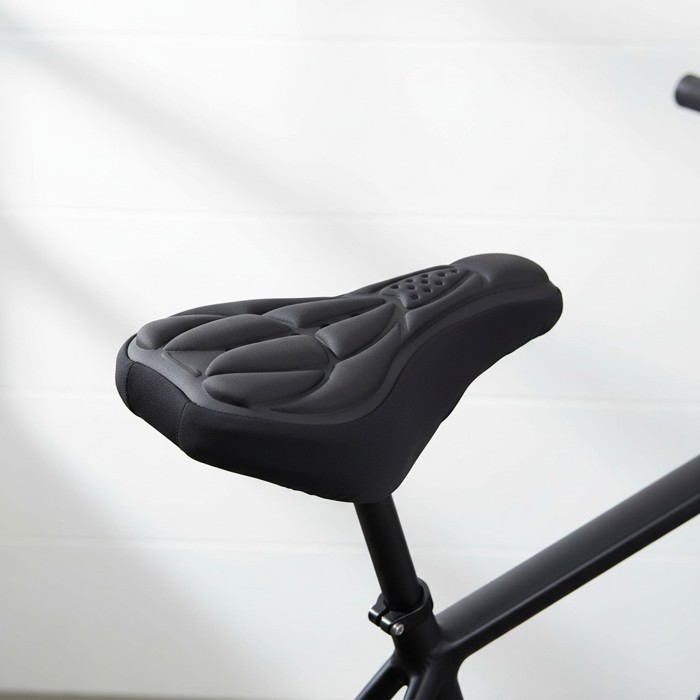 Comfort 3D Gel Bike Seat Cover Padded Cycling Saddle Cushion for Road & Mountain Bicycles
