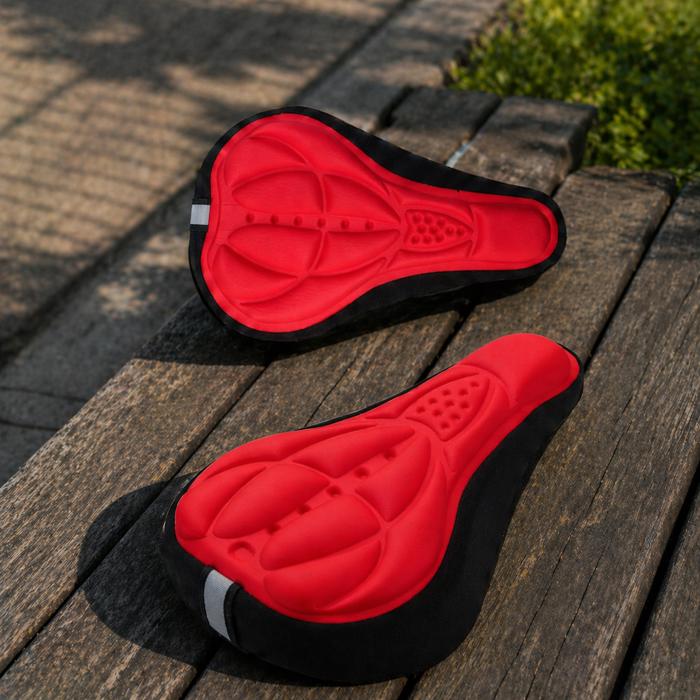Comfort 3D Gel Bike Seat Cover Padded Cycling Saddle Cushion for Road & Mountain Bicycles