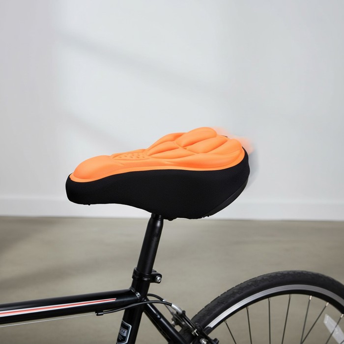 Comfort 3D Gel Bike Seat Cover Padded Cycling Saddle Cushion for Road & Mountain Bicycles