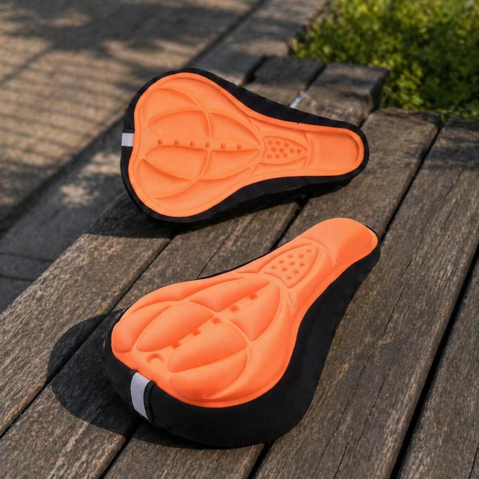 Comfort 3D Gel Bike Seat Cover Padded Cycling Saddle Cushion for Road & Mountain Bicycles