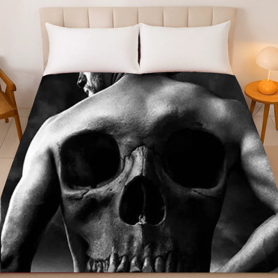 Sons of Anarchy Plush Blanket ? Queen Size, Extremely Soft - Soa Jax Edition